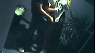 why is the office slut sucking the cleaner's cock and riding him?