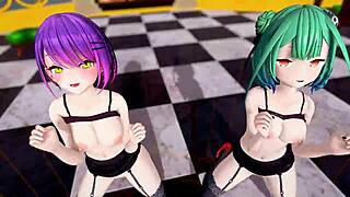 Rushia Tocoyami Towa Jaipur in 3D cartoon porn
