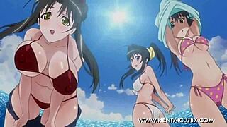 feeling the sexy ecchi bikini madness in this hentai part 2