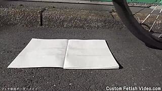 Dirty Japanese Fetish Involves Tracing Sensitive Areas With Fingers And Toys.