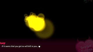 lucy faces magical girl problems with big tits and ass kissing 😊