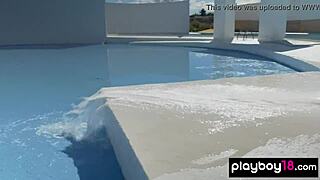 I couldn’t believe how Elizabeth Ostrander showed off her big boobs on that boat!