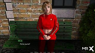 Dusklightmanor girls swim topless in episode 1 scene 24