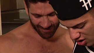 Hot Boys Engage in Intense Gangbang Orgy with Sucking and Banging