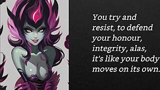 Faygrey Evelynn's mind control whore puppet delivers a jerk off instruction for girls