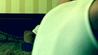 Cherry Soda at the NO TELL MOTEL getting a blowjob in an interracial threesome.