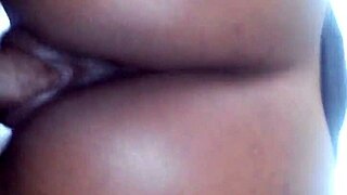 Webcam footage captures a simple pussy view