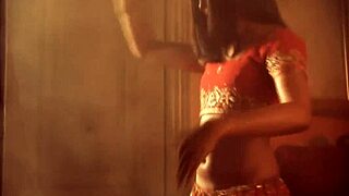 Beautiful indian babe shows off her cute brunette charm