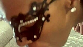 employee performs oral task on spinning office chair