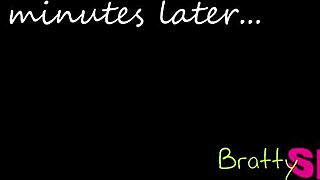 Bratty Stepsis and Cute Bestie Tag Team Bro's Cock