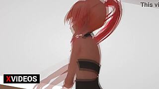 Chocolate Strip Dance with Ripped Clothes