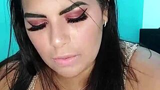 i'm sheila ortega giving jerk off instructions in spanish, showing my tits and pussy