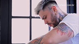 Brazilian pornstar Bunda and big tits gets caught and turned into a whore