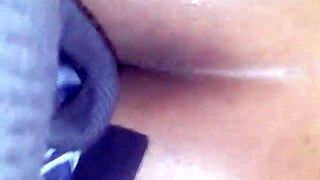 Webcam footage captures a simple pussy view