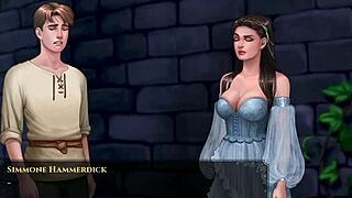 Virgin teen reads naughty book in anime hentai