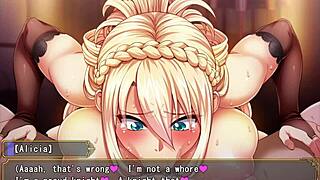 Princess Knight Defeated! Pathetic Slave!