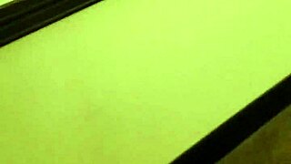 Amateur Thief Catches His Wife Riding a Dildo in the Shower