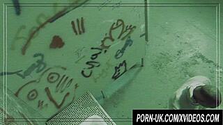 busty euro babe princess paris drilled by bbc