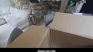 Xsmall 18+ Sis - Ashley Adams Takes Stepbro Deep in Her Ass