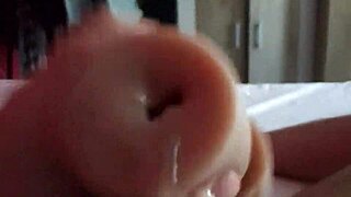 German guy plays with new toys for solo masturbation
