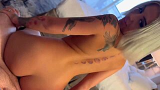 hot newbie luna legend fucks her first fan with tight wet pussy.