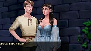 Virgin teen reads naughty book in anime hentai