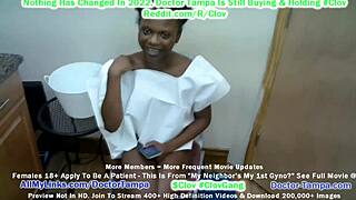 doctor tampa performs rina arems' first gyno exam caught on hidden cameras