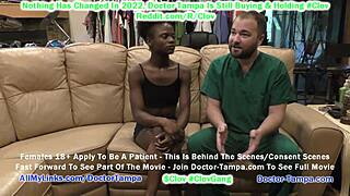 doctor tampa performs rina arems' first gyno exam caught on hidden cameras