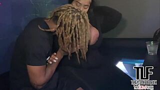 Wow, bbw suzy's deepthroat on monster cock at karaoke bar!