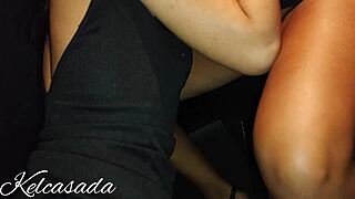 I Took My Sexy Wife To The Swing House For Lesbian Fun