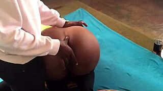 single person goes on a horny date with ebony partner