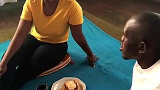 single person goes on a horny date with ebony partner