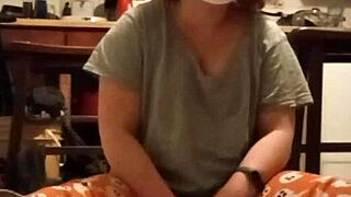 Promotional grey workout video encourages subscribing to membership for hundreds of vids.