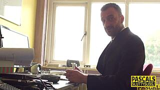 Fetish Slut in Pantyhose Gets Fingered Hard and Deep by Her Master!