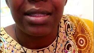 Rate this ebony milf's blowjob skills?