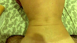 in this gay scene, a hairy guy with big cock barebacks that asshole while twerking