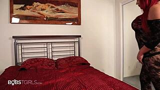 Demii D Best Jerking Off Hard in Lace!