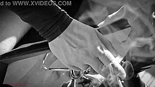 karina backstage with photographer 😊