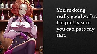 Faygrey Haru guides sissy transformation with femdom instructions and crossdressing