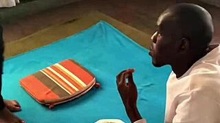 single person goes on a horny date with ebony partner
