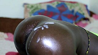 This young black girl is a real amateur who suck cock and have her ass fucked hard until she takes a big cumshot