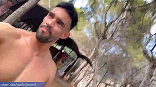 Crazy Hot Guy Strips Naked in Abandoned Building, You Gotta See This!