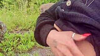 on the highway side i slurped my master's pee while flashing cars passed and riding