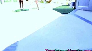 real teen 18+s flaunt big cocks in lingerie stockings group party