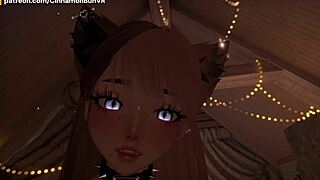 Rough Blowjob: Submissive Girl Deep Throated In VR