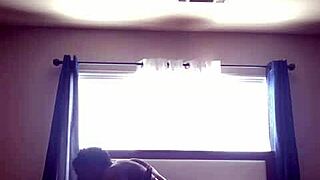 Oh wow, slim thick ebony takes monster BBC deep in homemade fun!