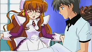 Cartoon video of petite asian teen in doggystyle sex