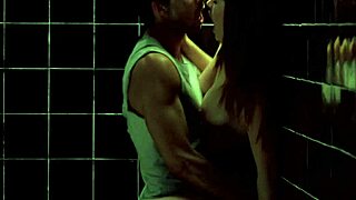 Yo, check Ana de Armas nude at this wild sex party with tit-sucking!