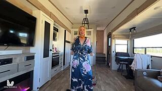 Making my stepmom go viral on Instagram.