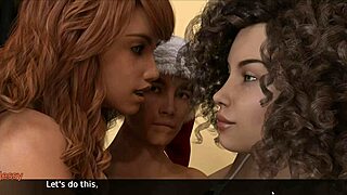 Big city's pleasures feature christmas hentai with santa and girls